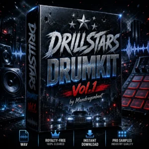 Cover Drillstars - Drumkit caribéen WAV 24-bit par Mandragonbeat